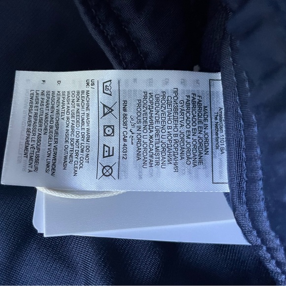 NWT 2 pair of Men’s ADIDAS sport pants - L - nvy & blk - Picture 10 of 11